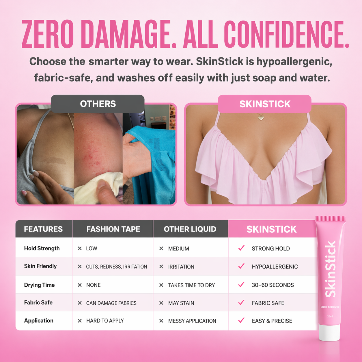SkinStick™ - Body Adhesive